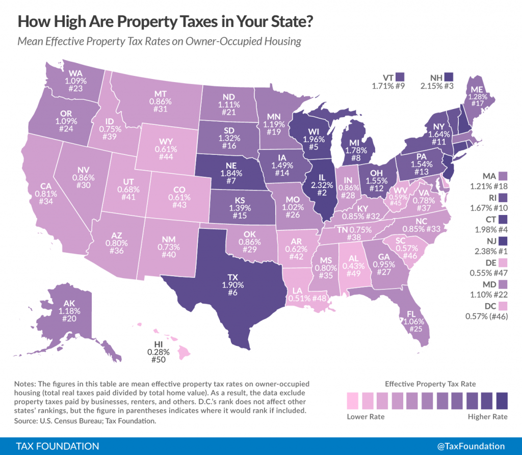 Map: Tax Foundation